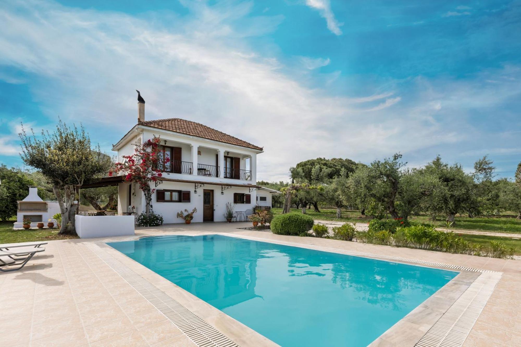 Villa Lola - 3 Bedrooms & Private Pool Lithakia  Exteriör bild